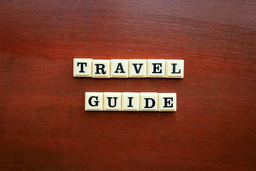 Group of travellers connecting in person